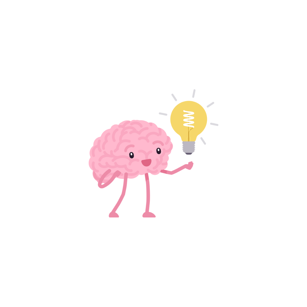 cerveau et ampoule pour représenter la motivation