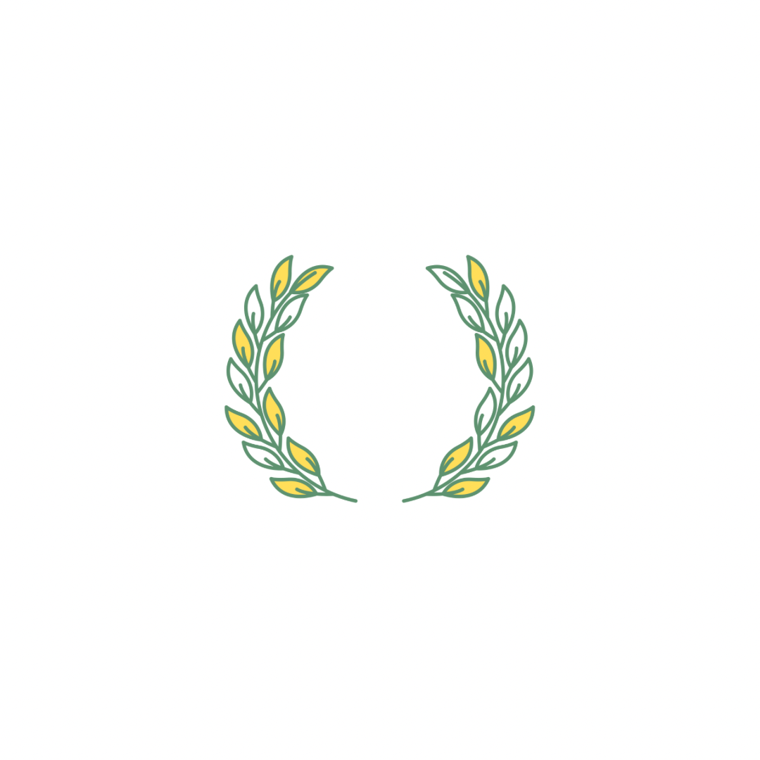 couronne de laurier pour représenter le concours