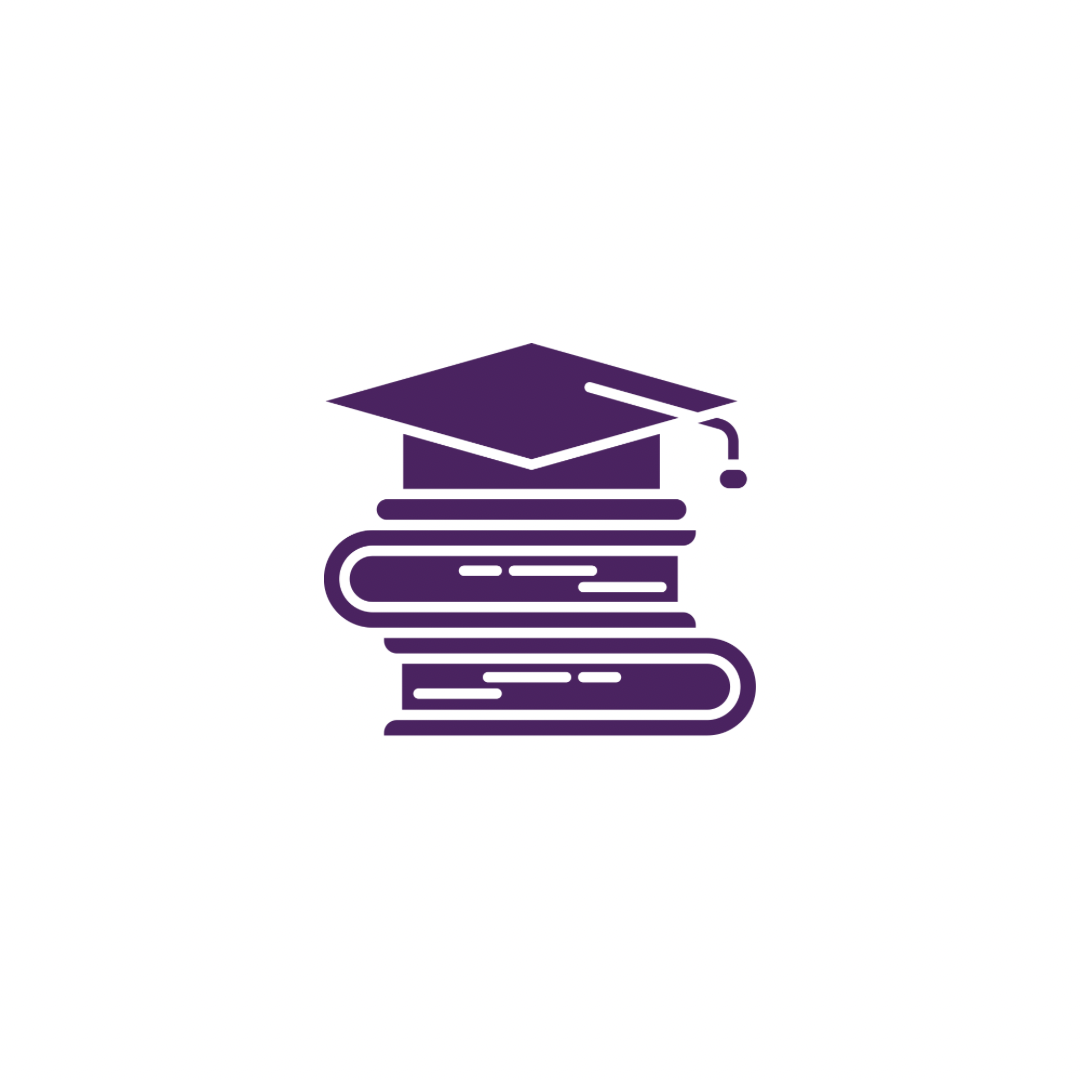 Chapeau universitaire pour représenter l’entrée dans les études supérieures